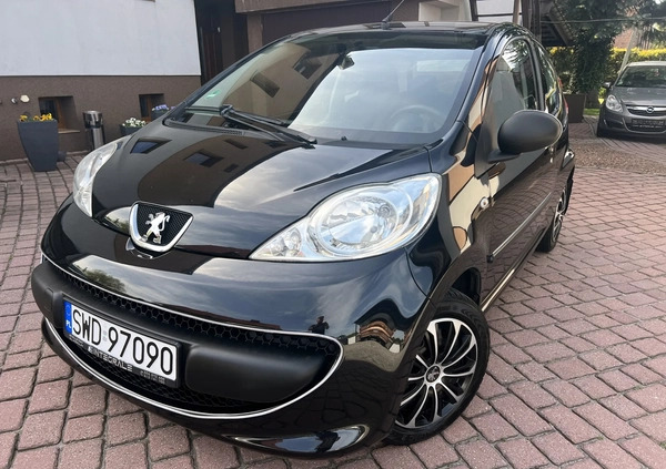 Peugeot 107 cena 11500 przebieg: 72000, rok produkcji 2007 z Rydułtowy małe 529